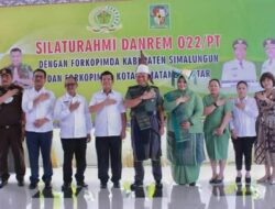 Silaturahmi Danrem 022/PT Bersama Forkopimda Kabupaten Simalungun Dan Kota Pematangsiantar