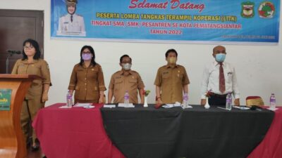 Plt Wali Kota Pematangsiantar Diwakili Kadis Pariwisata Hadiri LTKK Siswa SMA/SMK/Pesantren