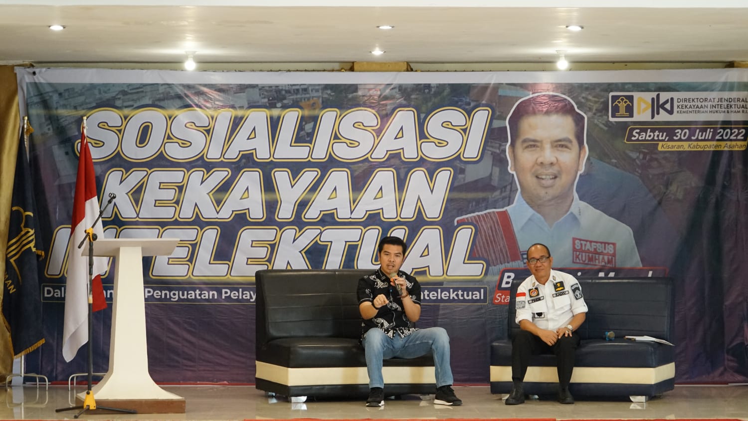 Bane Raja Manalu : Sertifikat Merek Bisa Menjadi Jaminan Pinjam Uang Di Bank