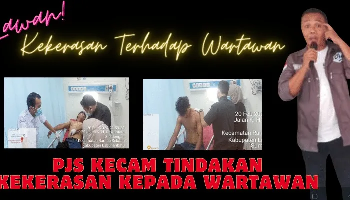 Bendahara DPD PJS Sumut Samuel Tampubolon Diduga Dianiaya Kapolres Labuhanbatu