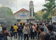 Aliansi Bem dan Senat Se-Kota Pematang Siantar Gelar Aksi Tolak UU TNI ,Sempat Diwarnai Ketegangan