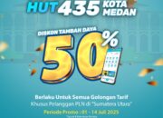HUT Kemerdekaan Kota Medan, PLN UP3 Pematangsiantar Beri Diskon 50 Persen Tambah Daya Listrik