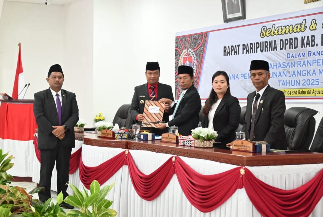 Ranperda RPJMD Kabupaten Humbang Hasundutan 2025-2029 Ditetapkan