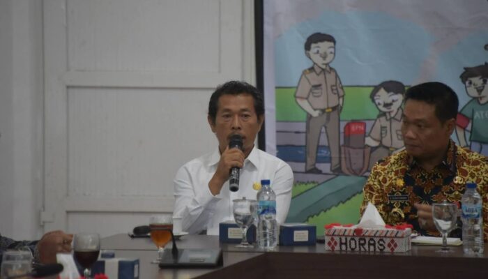 Bupati Humbahas Buka Sosialisasi Pengukuran dan Pemetaan Tanah 2025