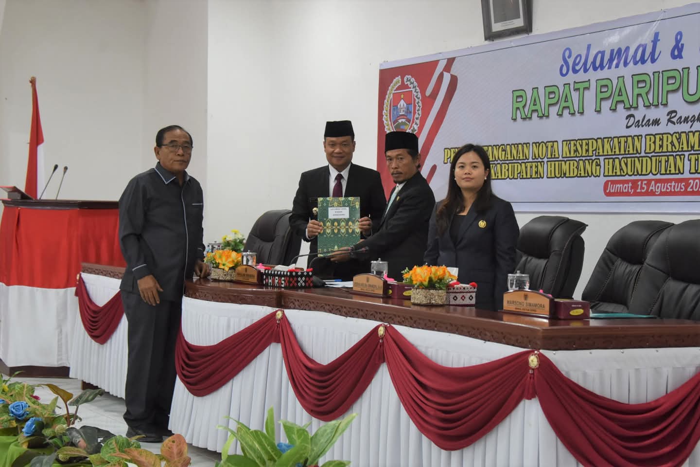 Bupati Humbahas Apresiasi Atas Disepakatinya KUA-PPAS T. A. 2026