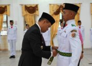 Bupati Kukuhkan Paskibraka Kabupaten Humbang Hasundutan 2025