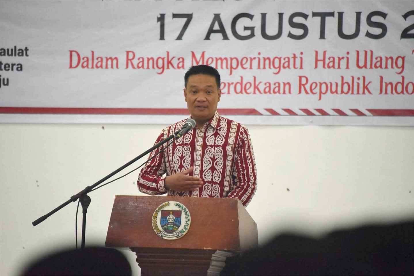 Ramah Tamah dan Resepsi Kenegaraan HUT ke-80 RI di Humbang Hasundutan Berlangsung Khidmat