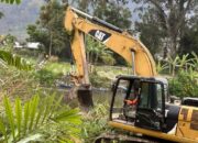 Pemkab Humbahas Laksanakan Normalisasi Sungai di Jembatan Aek Silang Desa Marbun Toruan