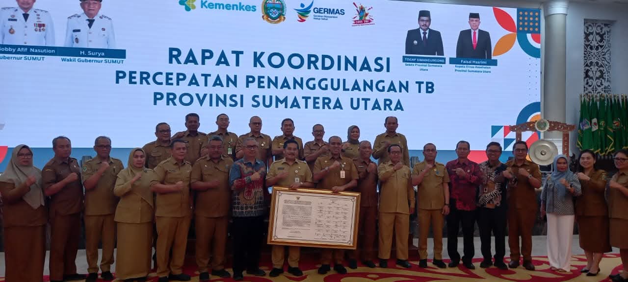 Pemerintah Kabupaten Humbahas Tandatangani Kesepakatan Bersama Percepatan Penanggulangan TBC