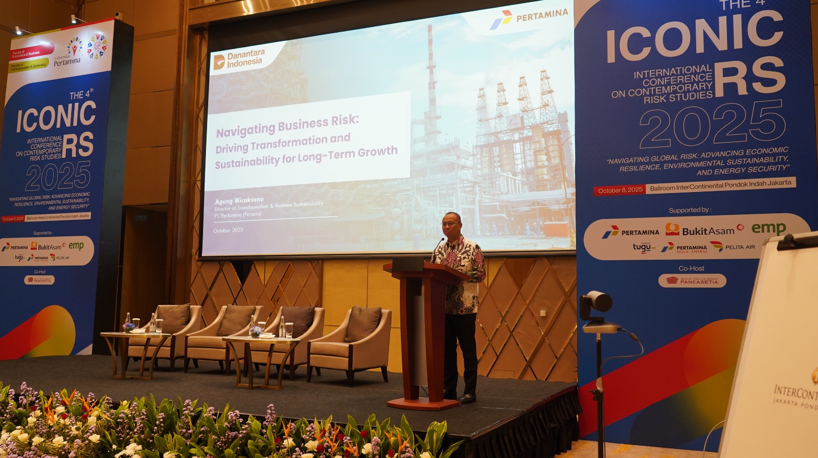 Kolaborasi untuk Ketahanan Global: Universitas Pertamina Bahas Risiko Iklim dan Transisi Energi di ICONIC-RS 2025