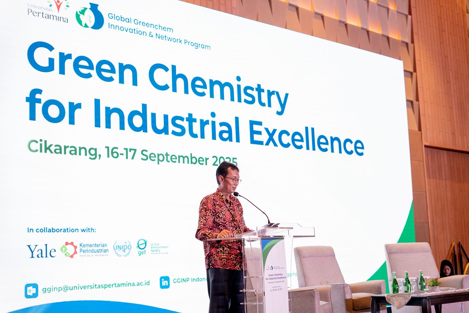 Perkuat Praktik Industri Hijau, UPER Gelar Green Chemistry for Industrial Excellence 2025