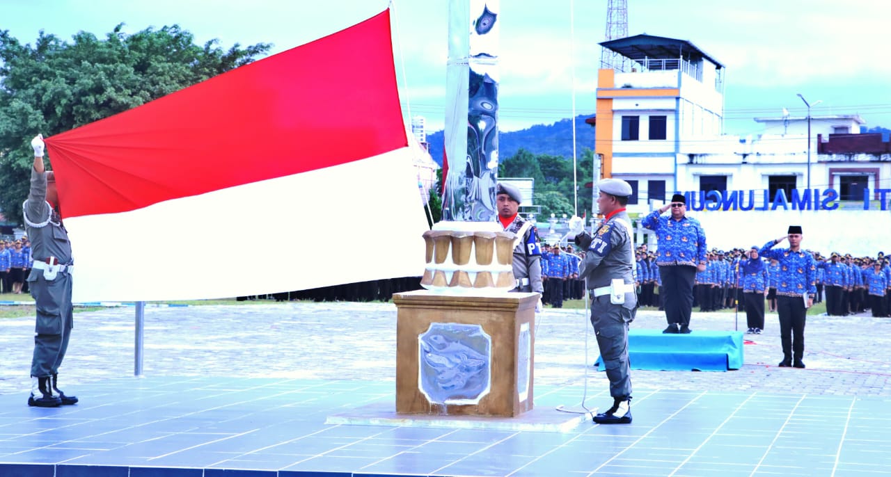 Pemkab Simalungun Gelar Upacara Peringatan Hari Pahlawan ke-80