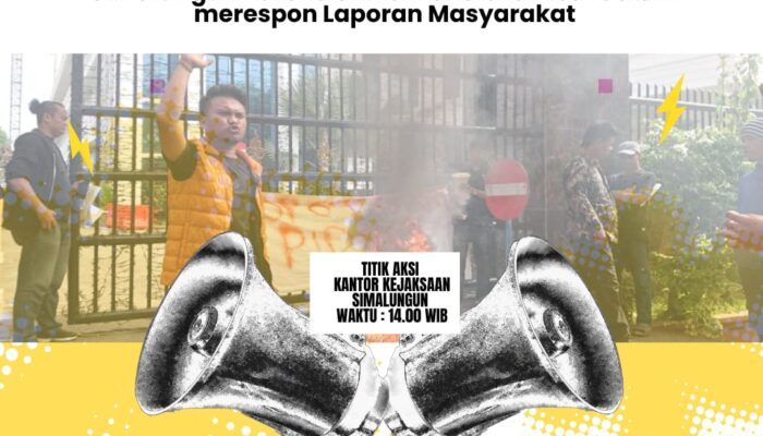 Aliansi Anak Muda Bergerak Desak Kajari Simalungun Evaluasi Kasi Pidsus