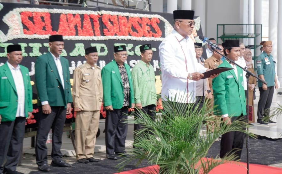 Hadiri Milad Al Jami’atul Washliyah Ke-95, Bupati Simalungun Ajak Berantas Judol dan Narkoba