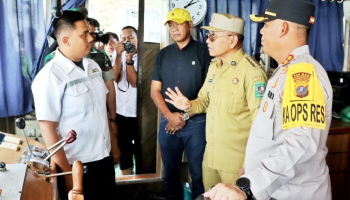 Bupati Simalungun Bersama Forkopimda Tinjau Pos Pam Natal dan Tahun Baru, Masyarakat Di Himbau Tetap Waspada Terkait Cuaca