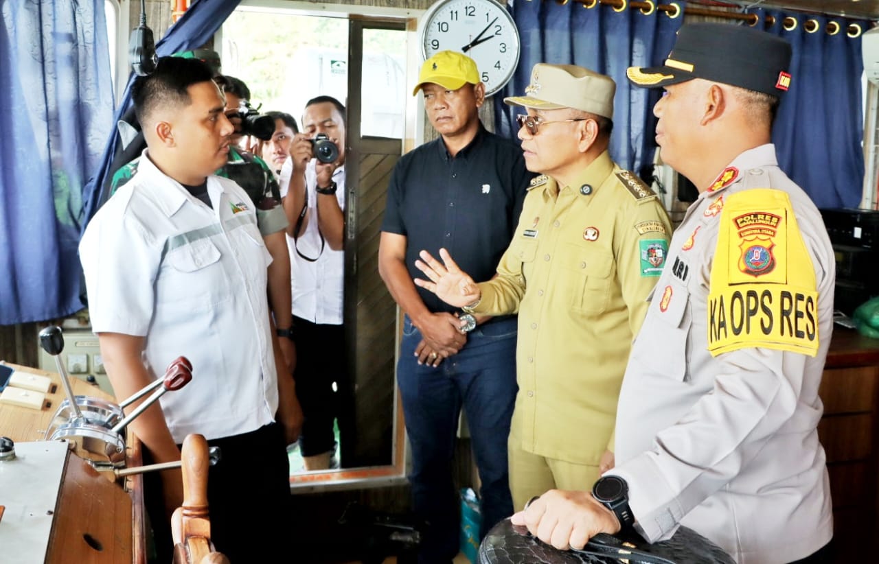 Bupati Simalungun Bersama Forkopimda Tinjau Pos Pam Natal dan Tahun Baru, Masyarakat Di Himbau Tetap Waspada Terkait Cuaca