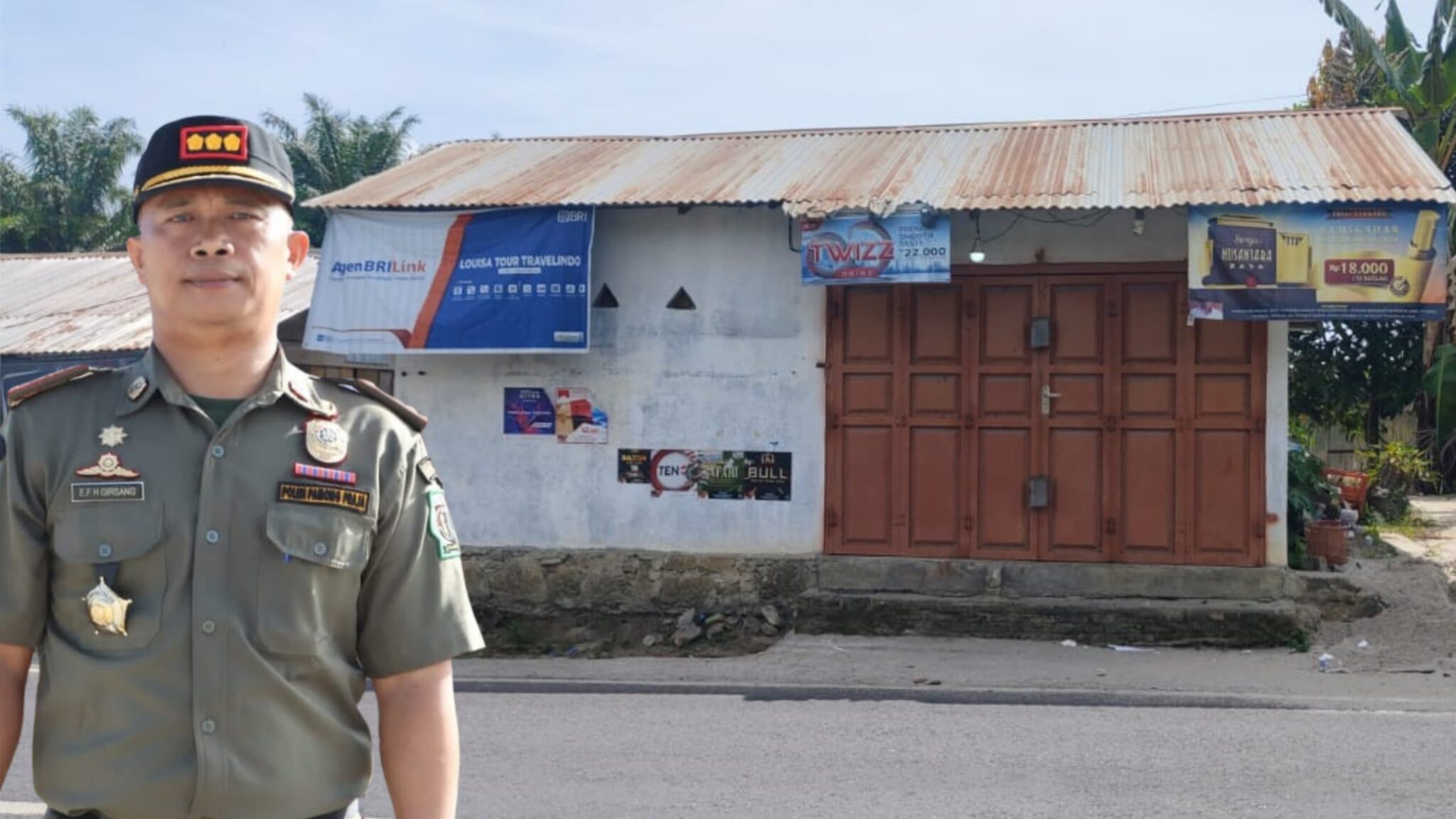 Ketegasan Edward Girsang Diuji: Kios Liar di Lahan PSDA Tutup Akses Jalan Seorang Warga