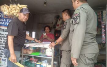 Langkah Tegas Satpol PP Simalungun Diapresiasi, Penertiban Kios Liar Penghalang Akses Jalan Masuki Tahap SP II