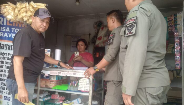 Langkah Tegas Satpol PP Simalungun Diapresiasi, Penertiban Kios Liar Penghalang Akses Jalan Masuki Tahap SP II