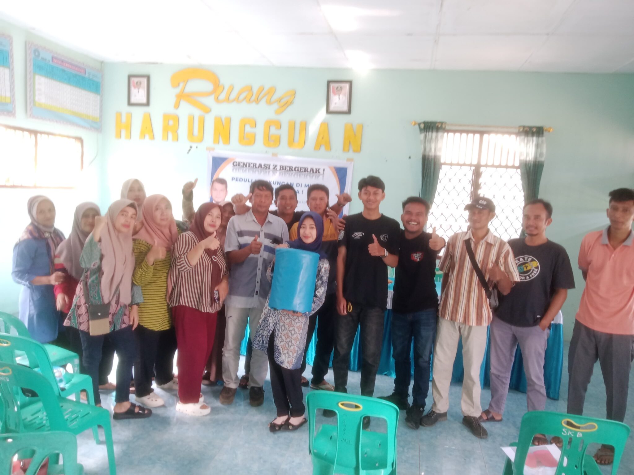 Gen Z Simalungun Dorong Ekonomi Kreatif, Sampah Plastik Disulap Jadi Produk Bernilai di Karang Sari